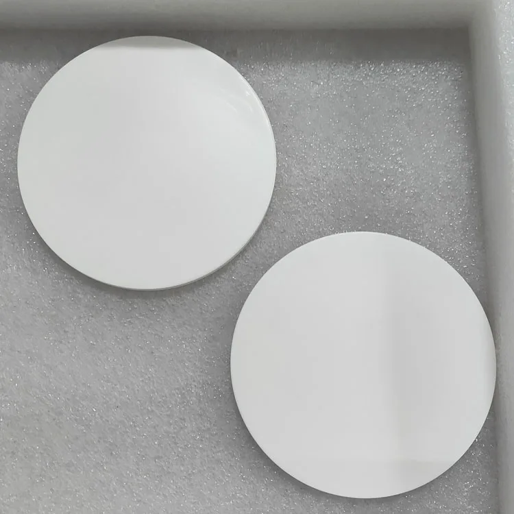 Heat Conduction High Precision 95% 96% Alumina Ceramic Round Wear Plate for Water Filter