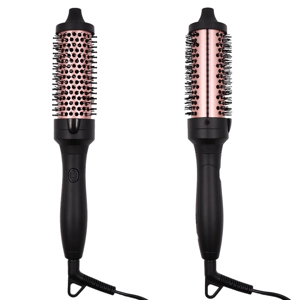 Electric Heating Hot Hair Comb Negative Ions Hair Brush Volumizer Ionic One Step Multi Ion Straightening Comb Heated Tourmaline