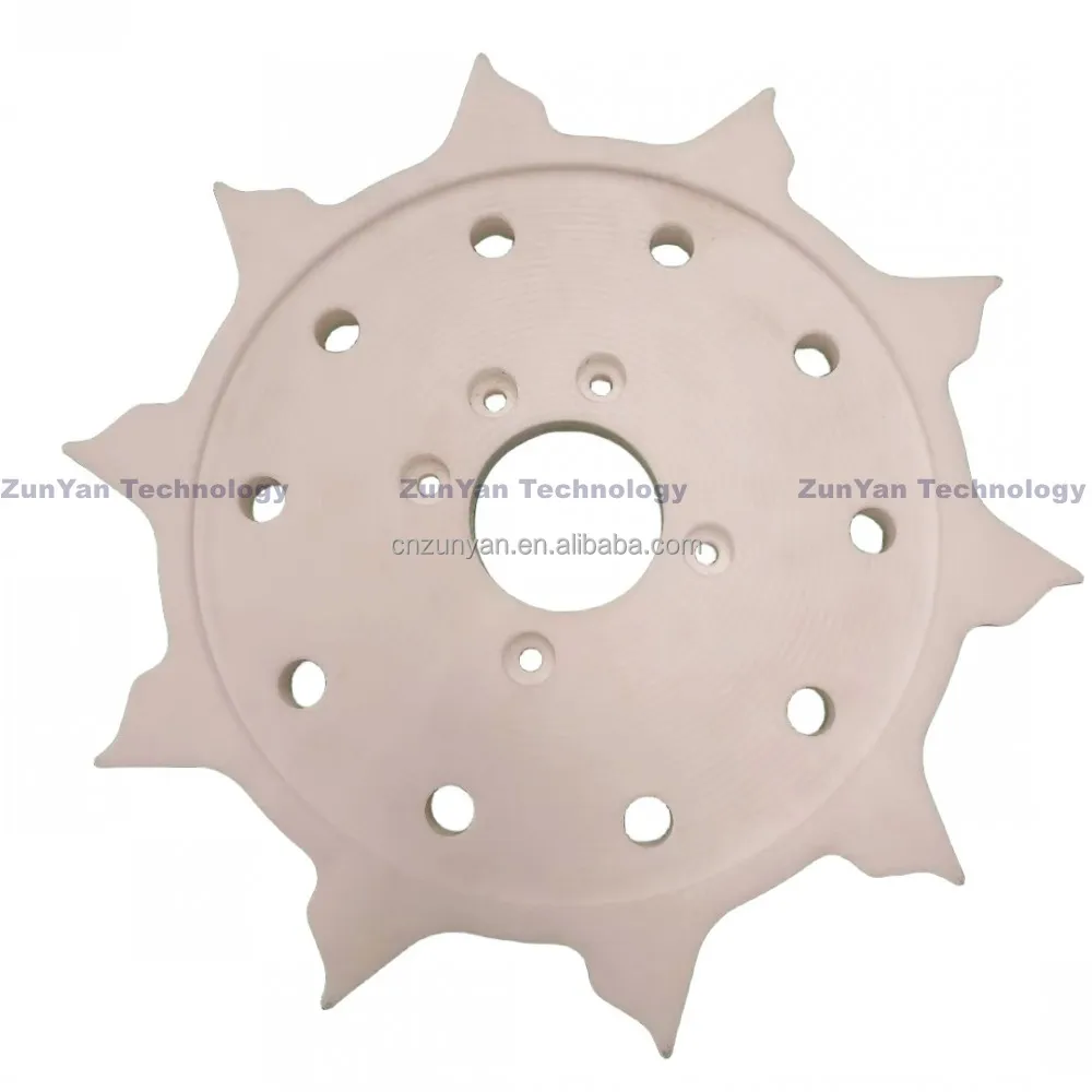 Mechanical Plastic PA6 Nylon Spur Gear Ring Gear Segment Gear