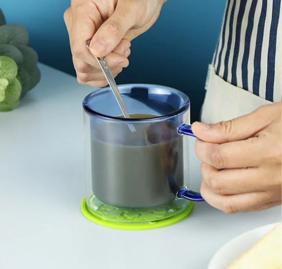 Classic Manufacture Home Coffee High Borosilicate Double Wall Glass Cup