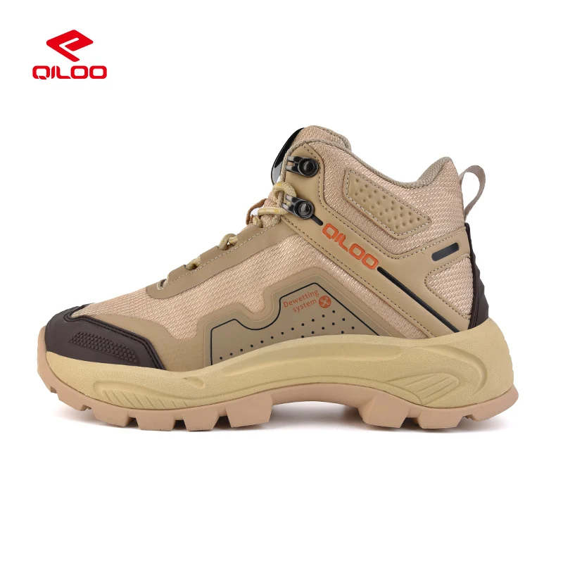 QILOO Wholesale OEM Slip On Step Counting Sneakers Drying System Safety Smart Boots for Man