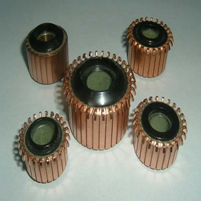 
starter motor commutator 