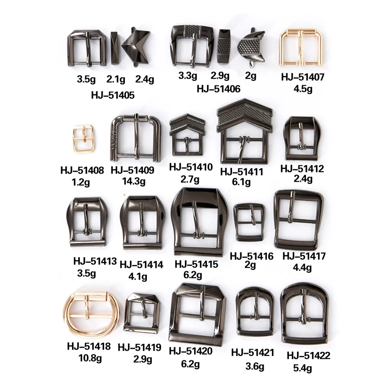 BX  Wholesale Metal Buckle For Handbag Irregular Shape Buckle Metal G Hook Metal Webbing Buckles