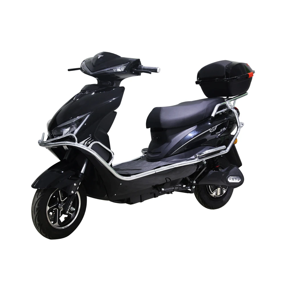 Hot Selling E-scooter electric motorcycle for adult 72V 1500W Two wheeled electric scooter with 10 inch vacuum tyre