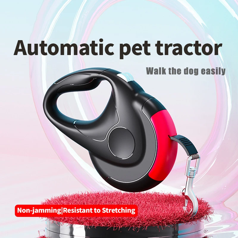 Wholesale Pet Automatic Retract Leash Outdoor Large Dog Explosion-proof Punch Portable Walking Rope Dog Leash