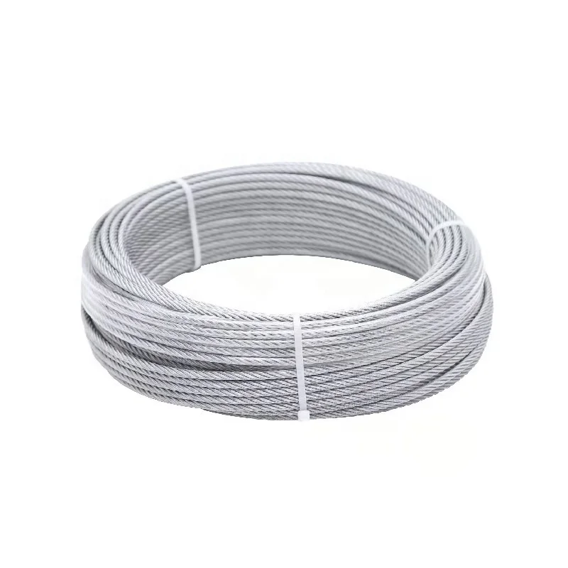
Customized High Strength 7*7 7*19 Galvanized Steel Wire Rope 