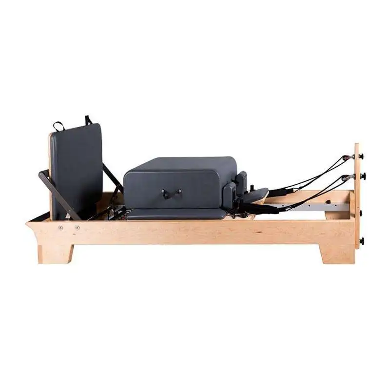 Oak Maple Wood white reformer yoga training exercise pilates reformer