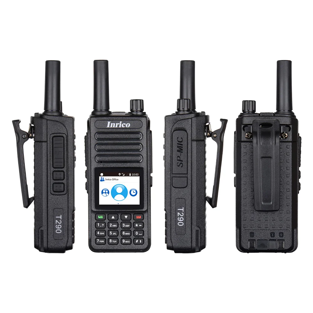 Inrico T290 Long range Walkie talkie push to talk over cellular radio 3G Network interphone