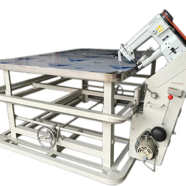 automatic   tape edge sewing mattress border processing machine
