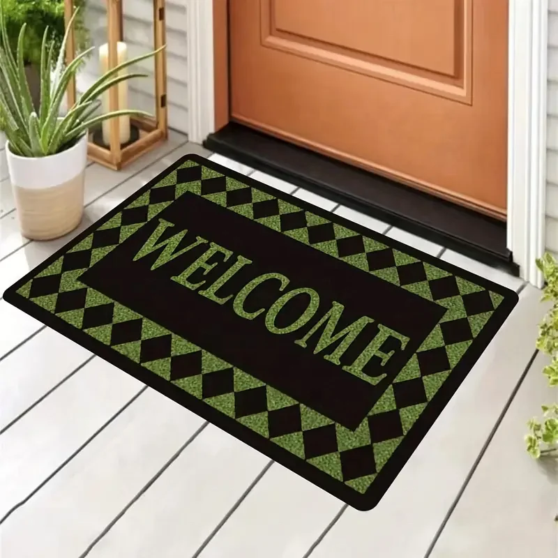 Custom Design Home and Garden Collection Lovely Entrance Door Mats Indoor Outdoor