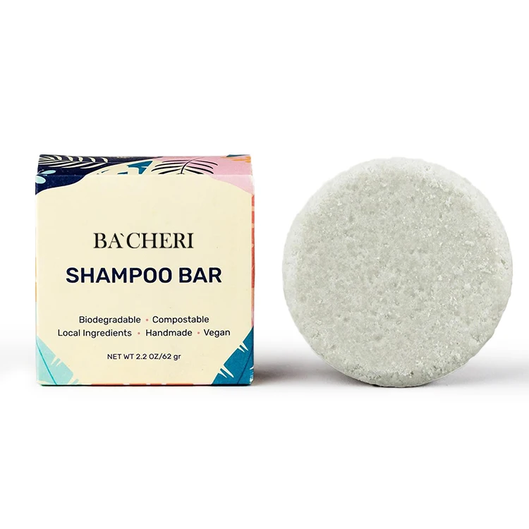 Kangrong Private Label Hair Care Organic Sulfate Free Fresh Citrus Smoothing Nourishing Soap Bar Hair Shampoo Bar