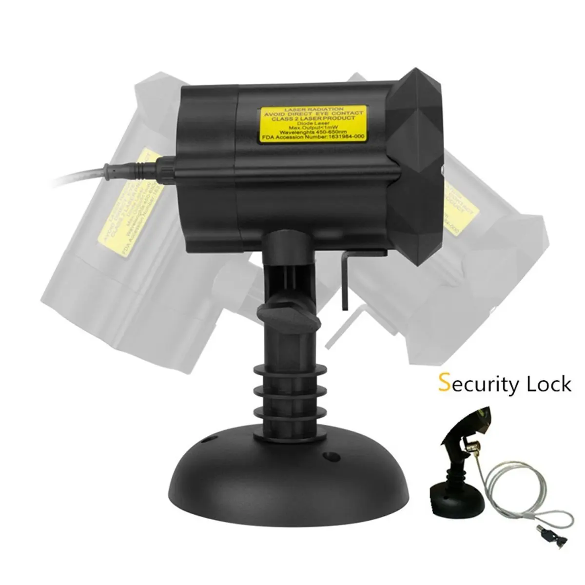 Shenzhan wholesale Outdoor Christmas Light rgb Star moving light Shower tree projector decoration X-33P-B