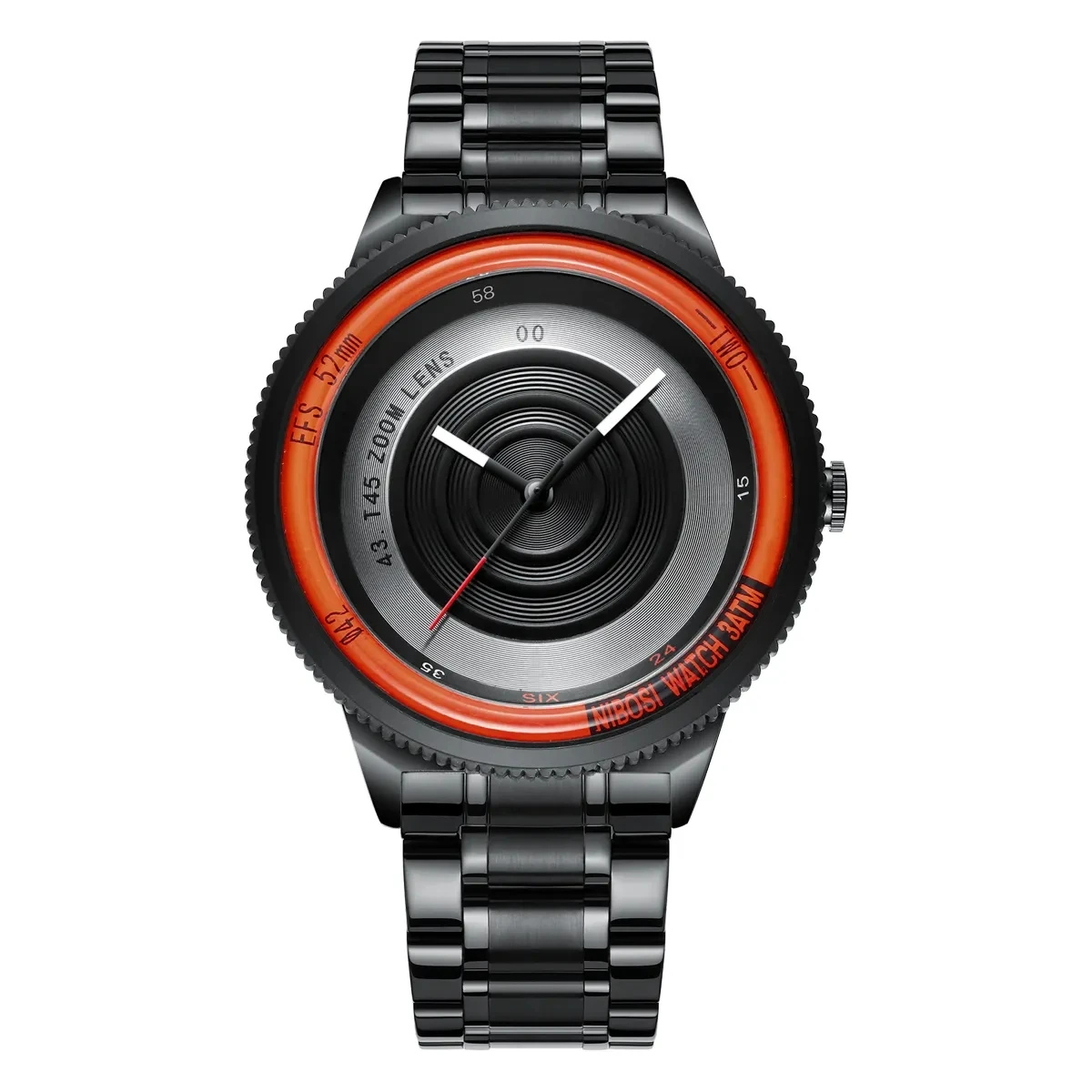 NIBOSI 2359 водонепроницаемые брендовые Роскошные наручные часы Reloj Montres Homme спортивные Уникальный дизайн модные кварцевые для мужчин