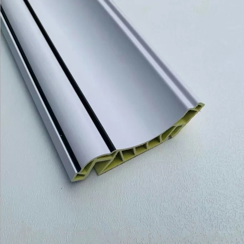  WPC Coving потолочный поп-корсет форма для дизайна ПВХ белые потолочные