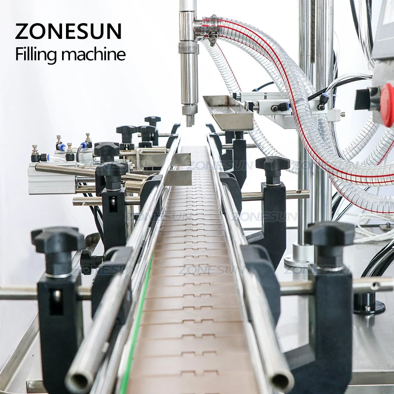 ZONESUN ZS-YT4T-4PM автоматическая косметическая машина для розлива масла