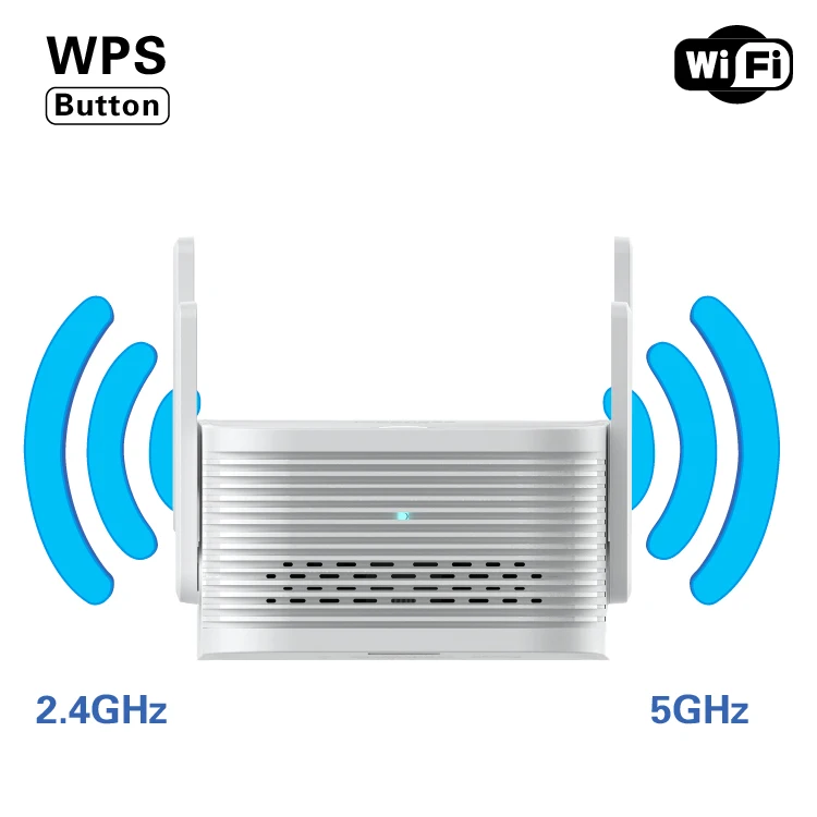  1200 Мбит/с двухдиапазонный 2 4 ГГц/5 GHzWiFi удлинитель Беспроводной
