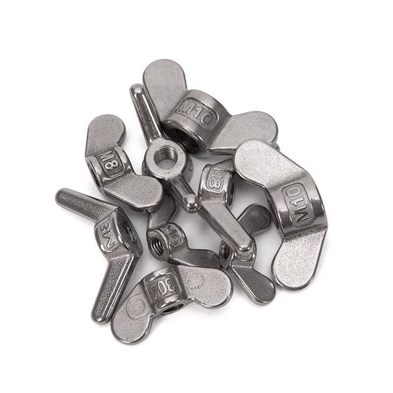 DIN315 Stainless Steel Wing Nut M4 M5 M6 M8 M10 M12 M14 M16 M18 M20 M22 M24 Wing Nut Butterfly Nuts