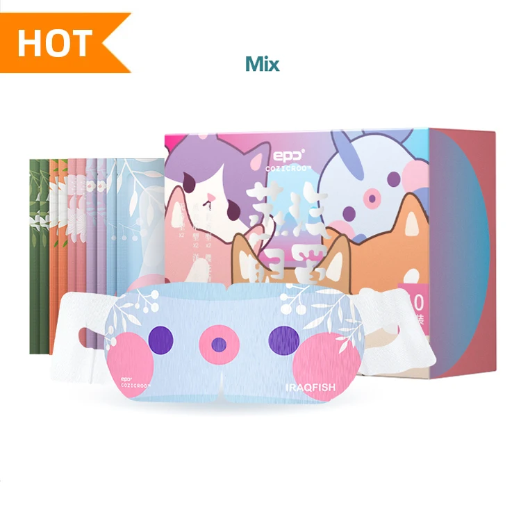 Одноразовая Паровая маска для глаз Mix Sleep Eyemask из хлопка
