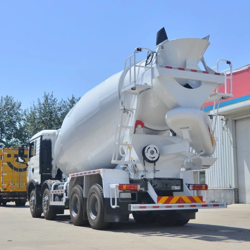 Sinotruk 6X4 8X4 Cement Mixer Pump Tank Construction Mixing Drum Truck HOWO Mobile Concrete Mixer Truck