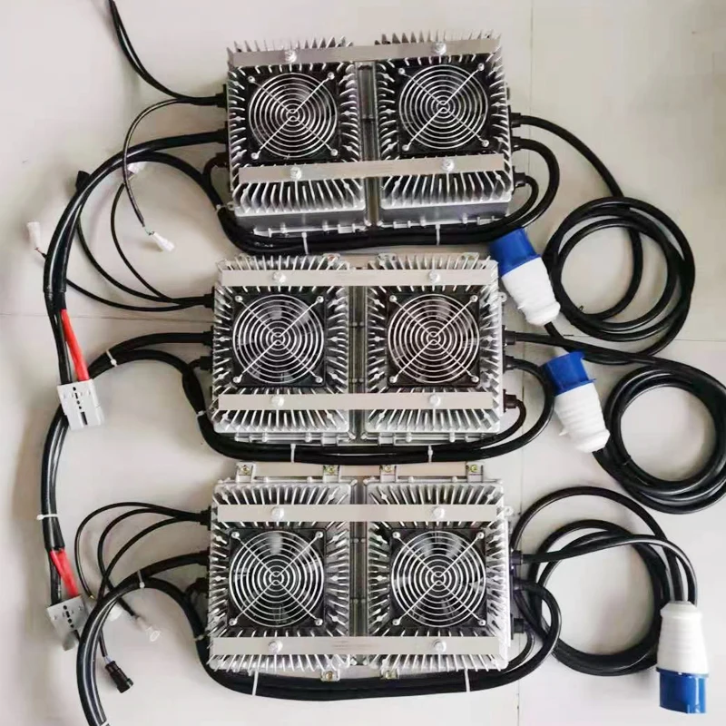 Регулируемое водонепроницаемое 6,6 кВт obc 96V64A 144v46A 312V20A литиево-свинцово-Кислотное зарядное устройство LTO EV