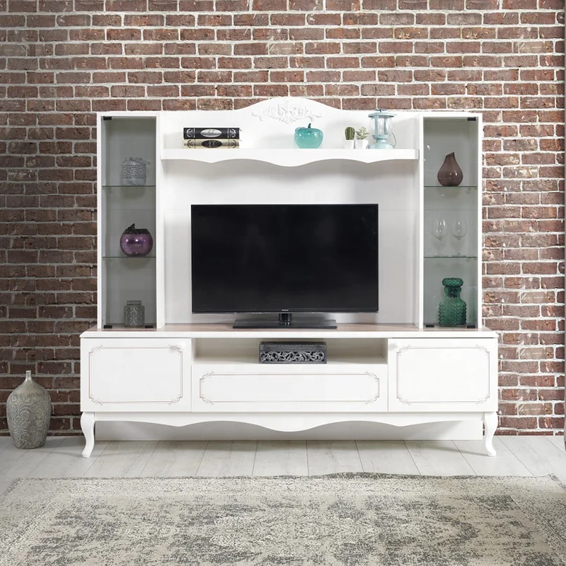 Hot Sale Modern Wall Unit  MFHQ016 Living Room Furniture TV Stands With Unit Cabinet