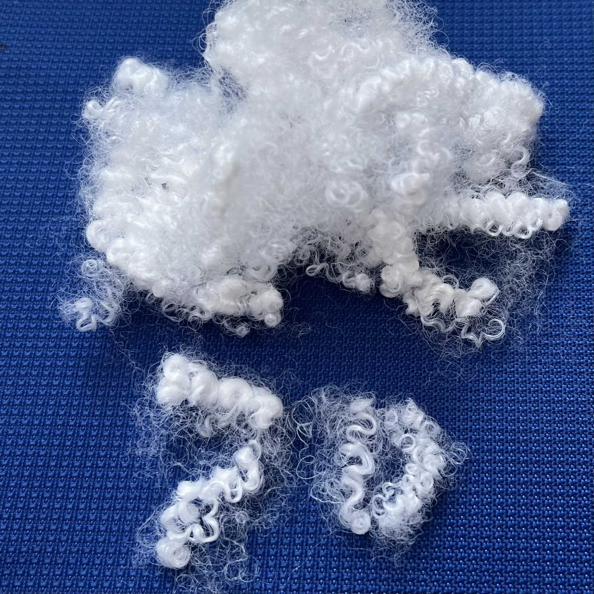 Export to Saudi Arabia softness Stuffing Polyester staple fiber 3D/7D/15Dx32/64mm HCS/HC Best Price