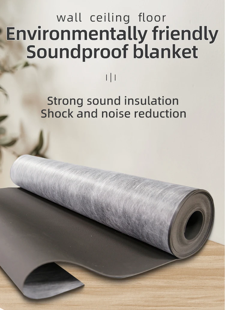 Acoustic Blanket soundproofing Absorption Blanket material for wall building sound insulation