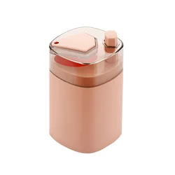 Scandinavian style automatic pop-up toothpick box, push-type transparent toothpick jar, portable toothpick bucket for household