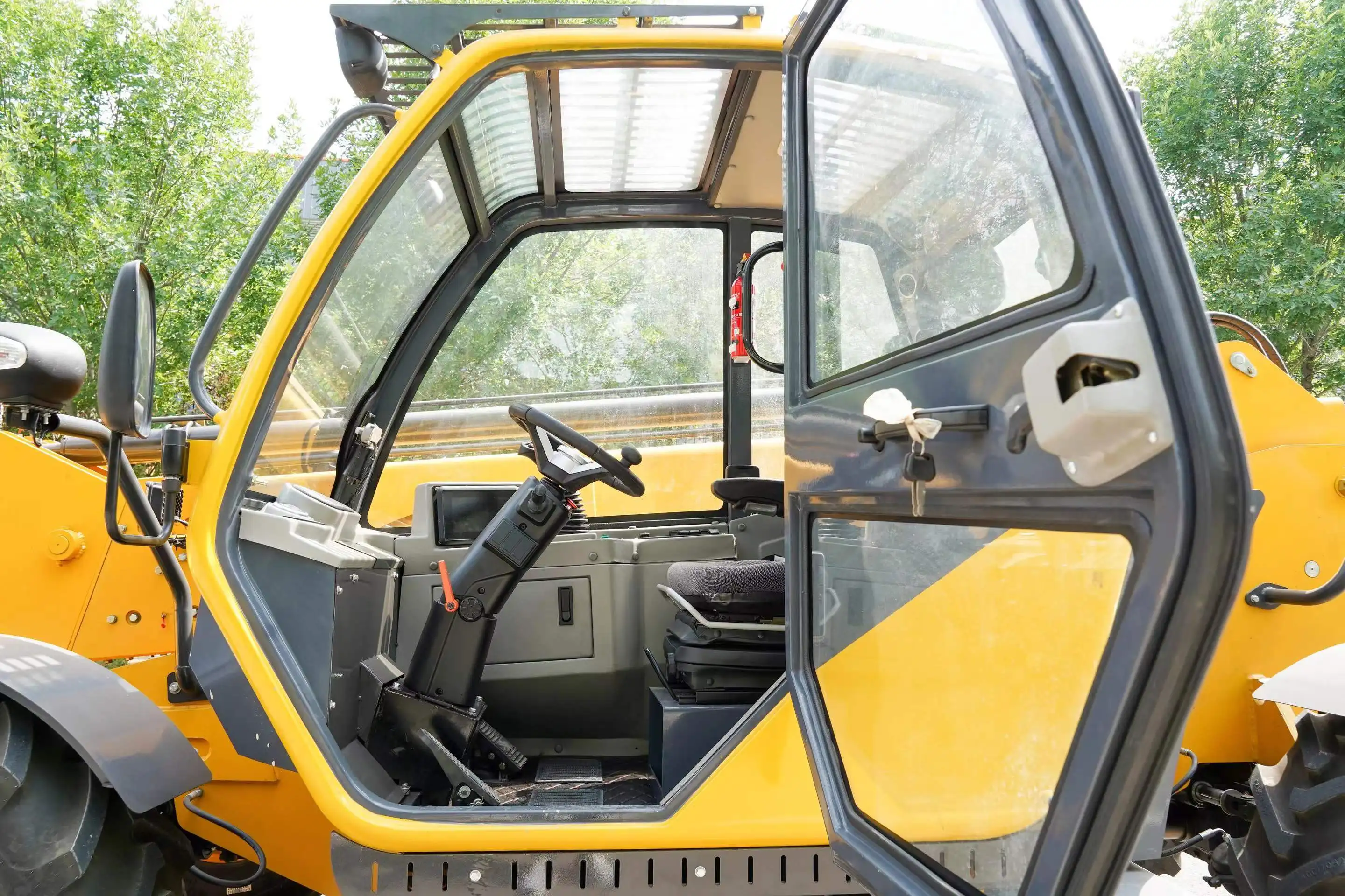 CE Approved Telehandler 4 tons 4.5 tonsTelescopic Handler 7m 14m 18m Boom Forklift Diesel 4x4