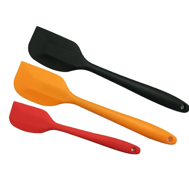 Large Supply custom solid silicone cooking spatulas