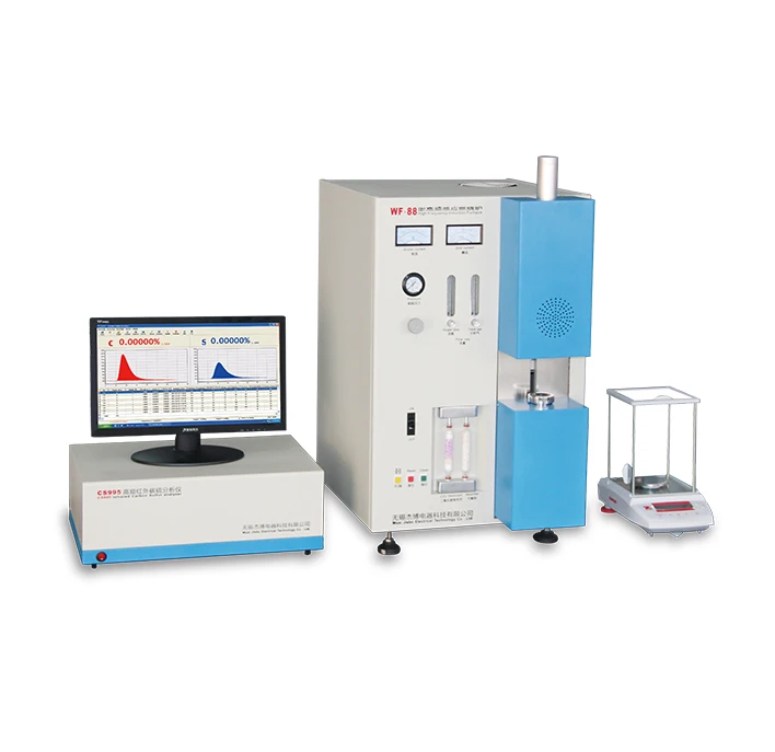 High-frequency infrared carbon sulphur analyzer
