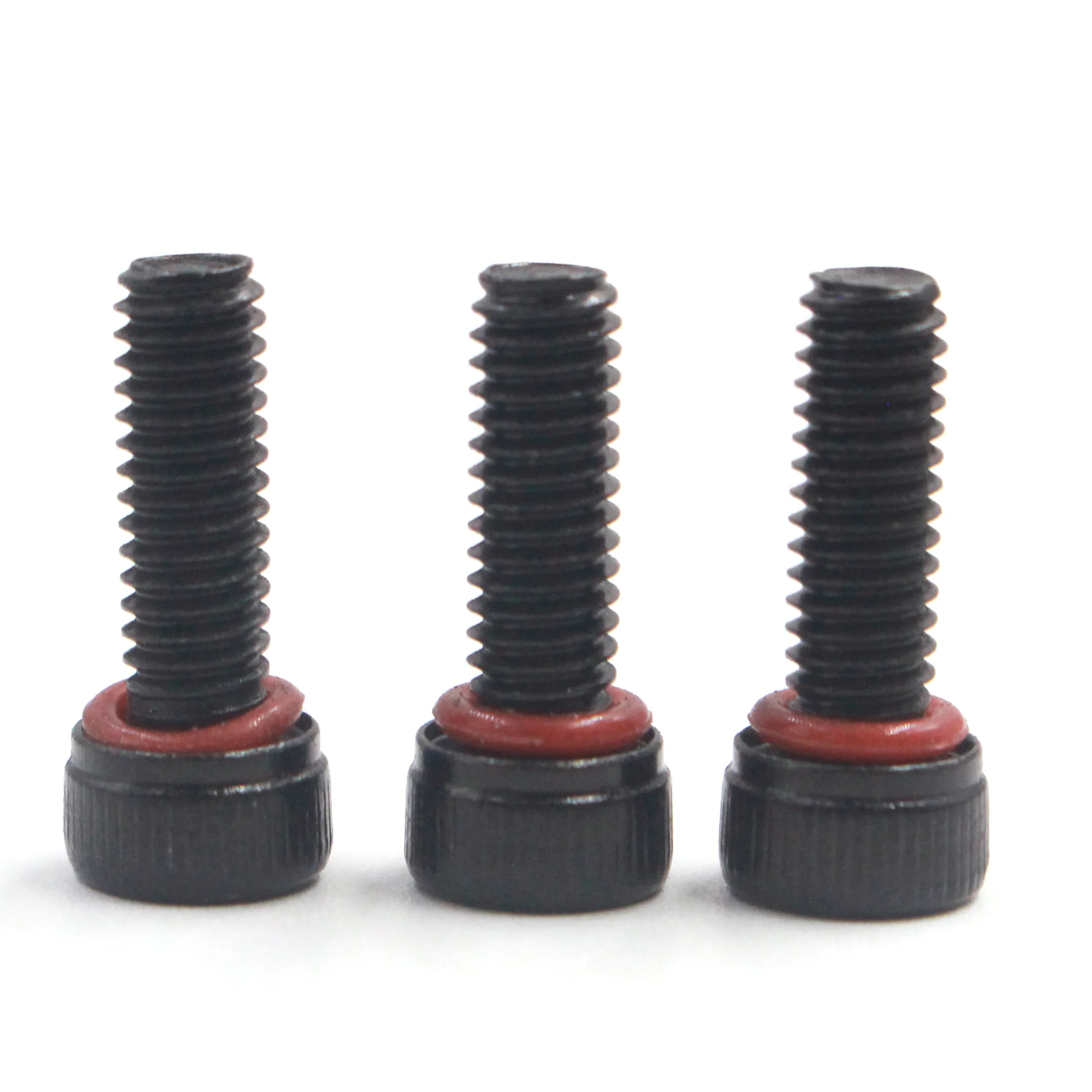 Socket pin head self sealing screw o ring waterproof screw with rubber washer