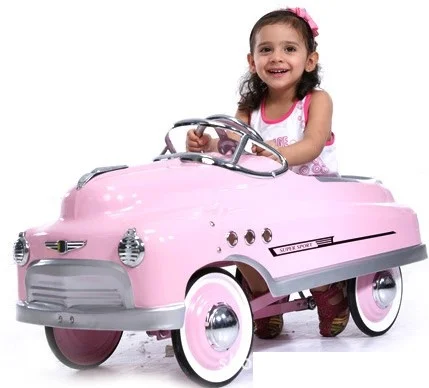 Pink Lady Pedal Car ride on car