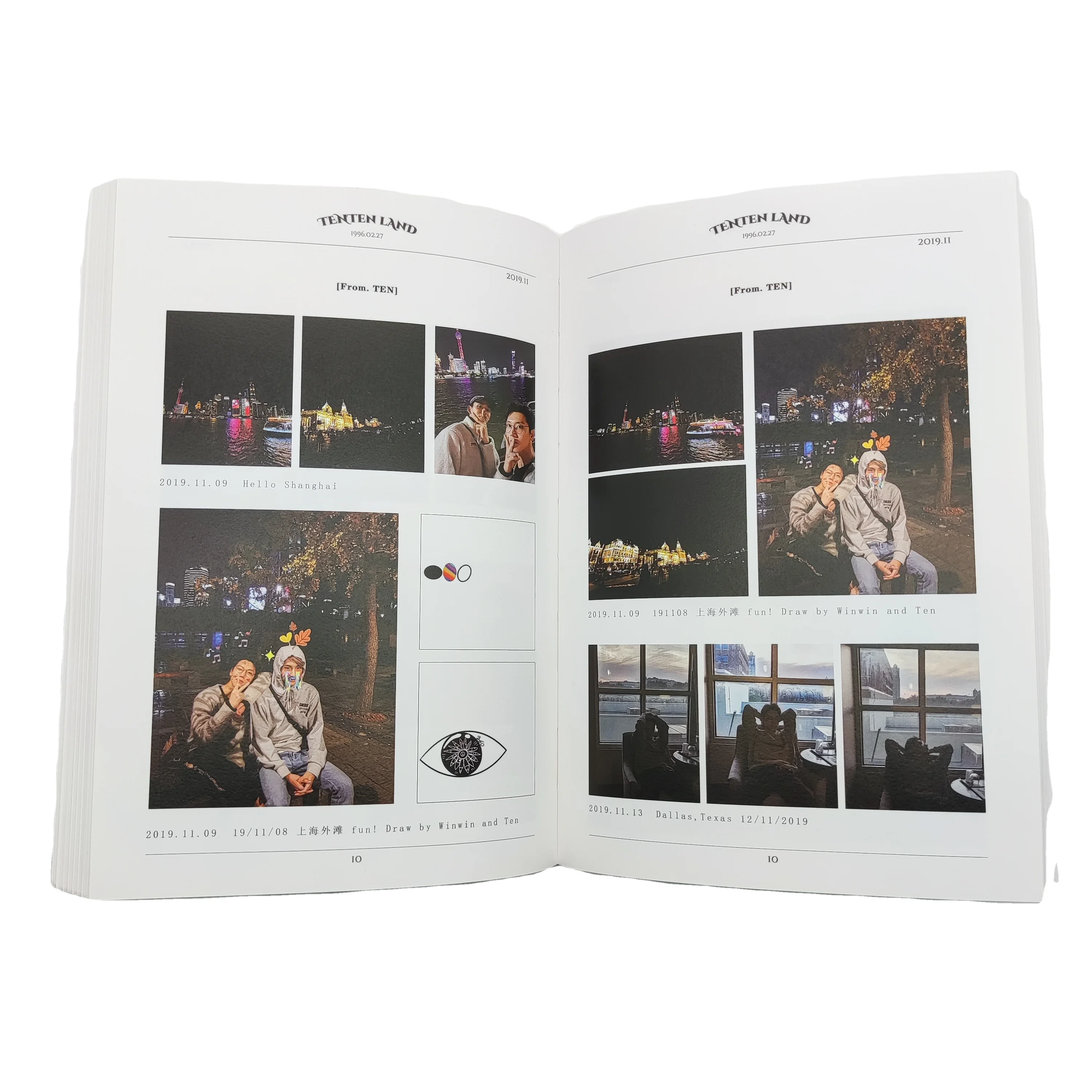 SM-SJ397 Professional Custom Wholesale Color Exquisite Star Photo Collection