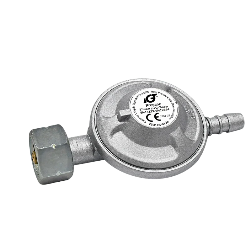 Source factory high quality Poland gas regulator 37mbar inlet G16 pressure relief gas regulator with CE certification