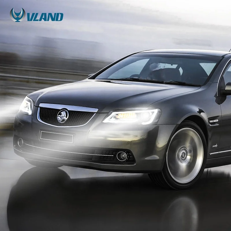 VLAND Factory Manufacturer Sequential LED Turning Calais V sedan 2006-2013 Head Lights For Holden Commodore VE