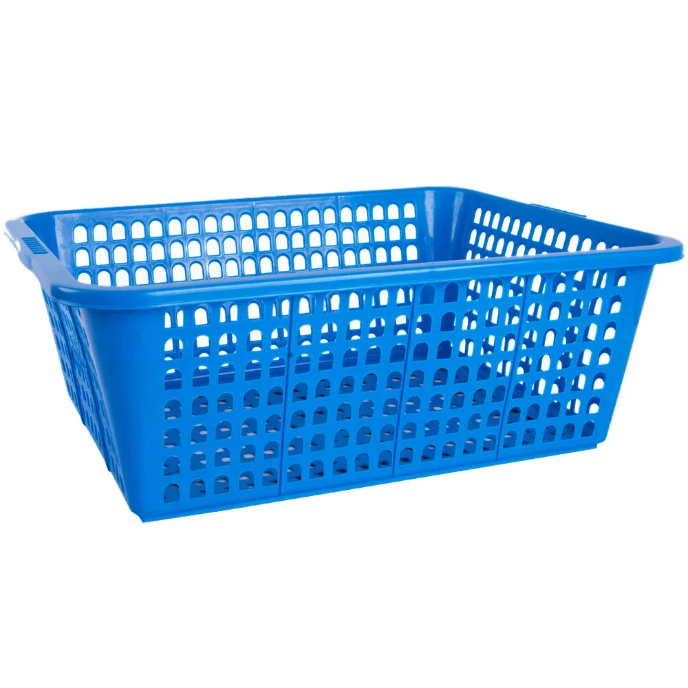 Top Plastic Colander and Bowl 3 pcs Set with New Design Color Available with Blue Green Pink Round Hollow Drain Washing Basket