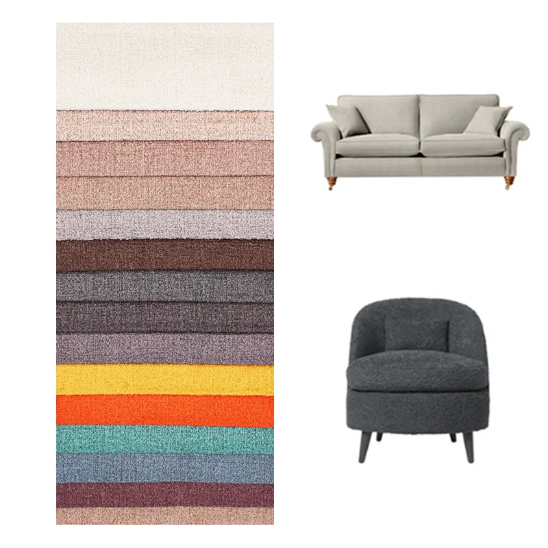 100% Polyester Durable Breathable Performance Fabric Faux Line for Sofa and Upholstery