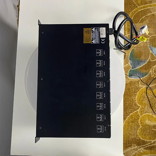 Professional 8 Channels Power Management Sequencer Air Switch Power Sequencer For Stage Audio
