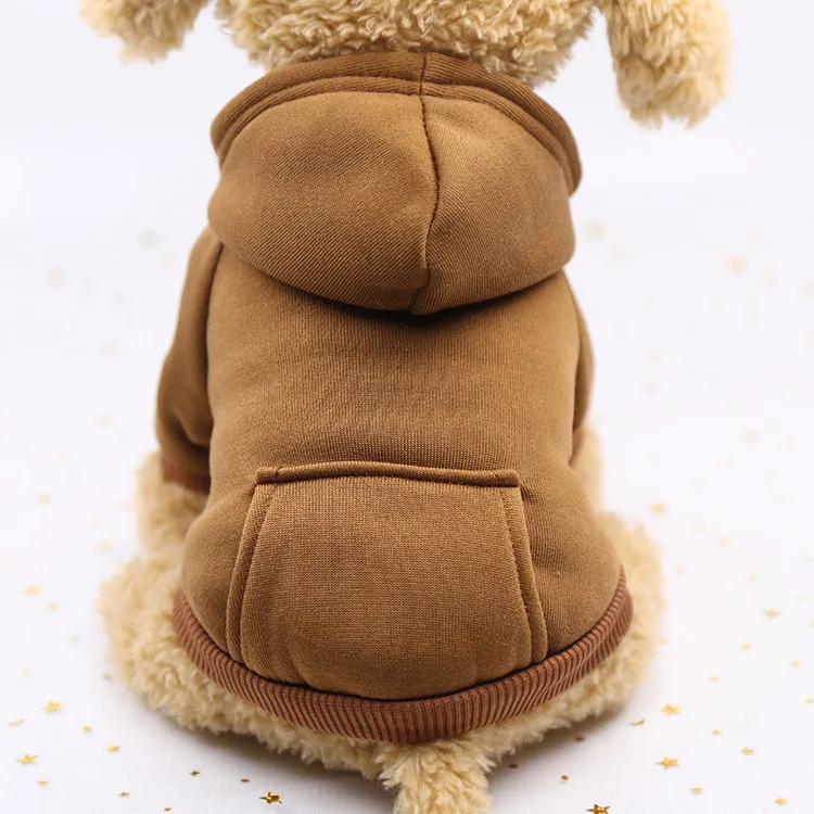 New Style Dog Clothes Winter Soft Hoodie Chihuahua Clothes Warm Pet Dog Clothes Winter Dog Clothing for Puppy Coat