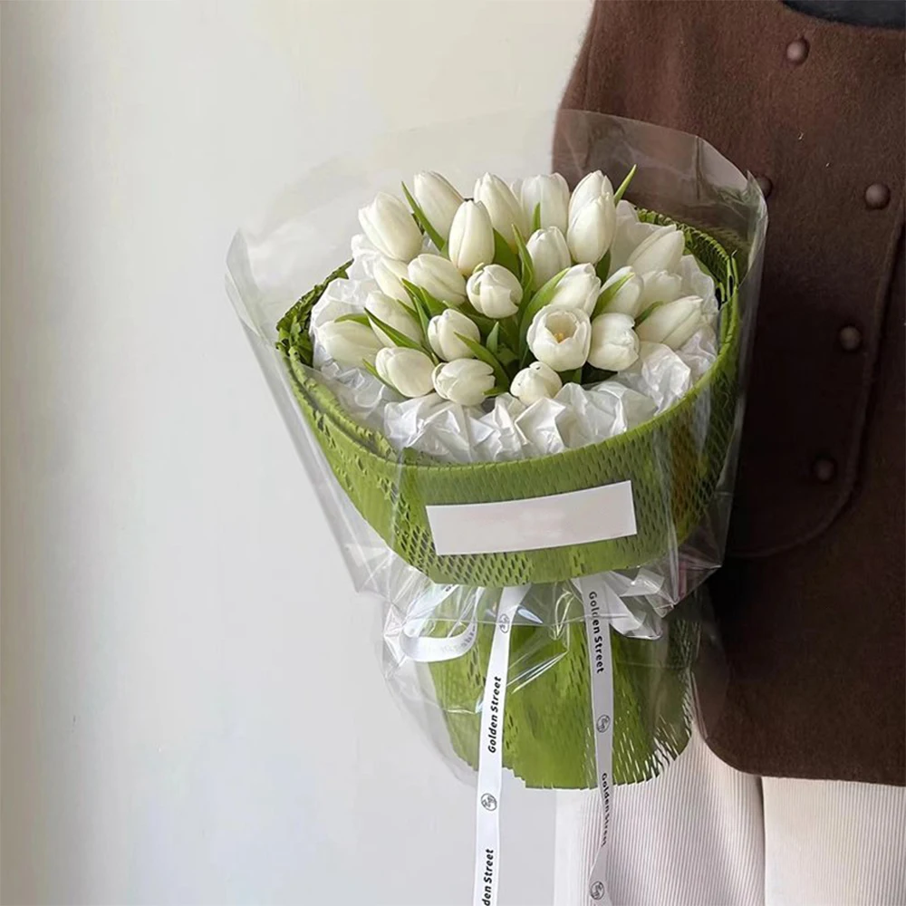 INUNION  Cushioning Wrap Roll flowers pack accessories Gifts Moving Shipping Kraft Flower Wrapping Honeycomb Packing Paper