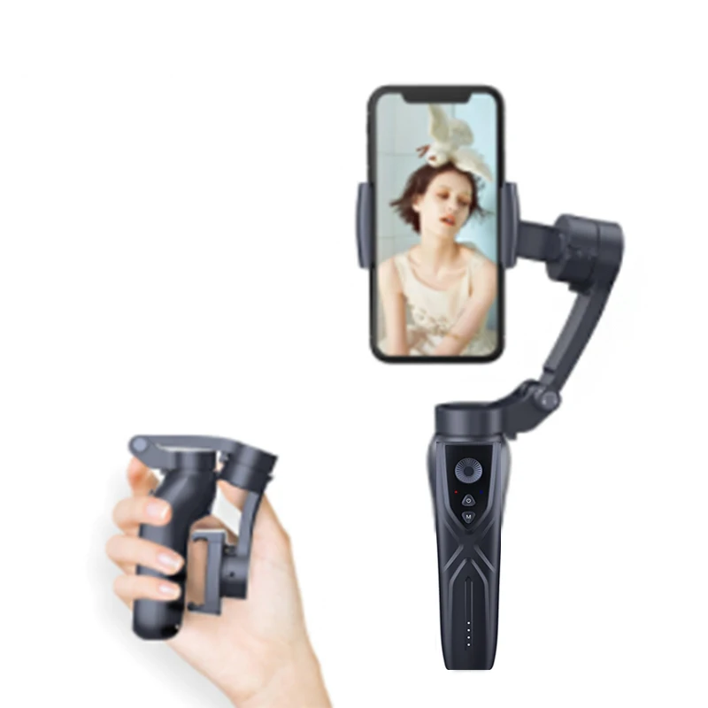 
Wholesale Reasonable Price Super Shockproof Waterproof Rotating Gimbal Selfie Stick Three-axis stabilizer 