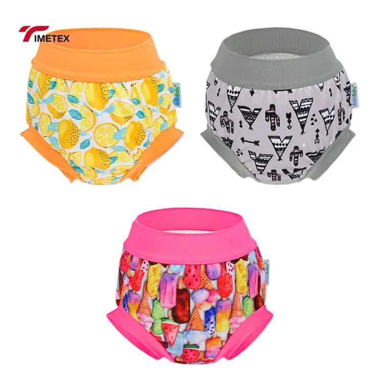 Wholesale Custom Good Price Baby Training Pants Breathable Quick Dry Baby Swim Trunks Baby Swim Diapers