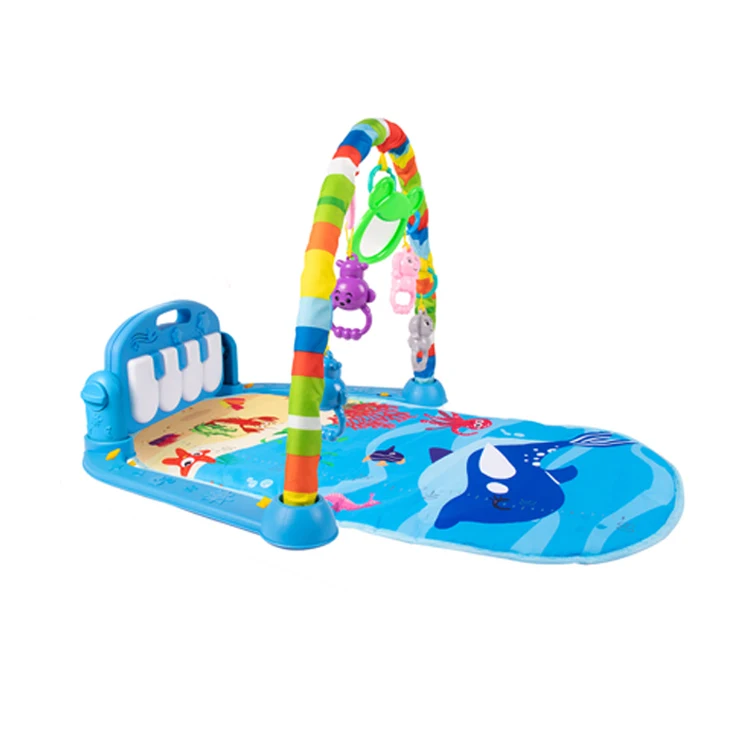 Hot Sale Musical Piano Keyboard Play Mat Baby Activity Playmat Gym Baby Play Mat