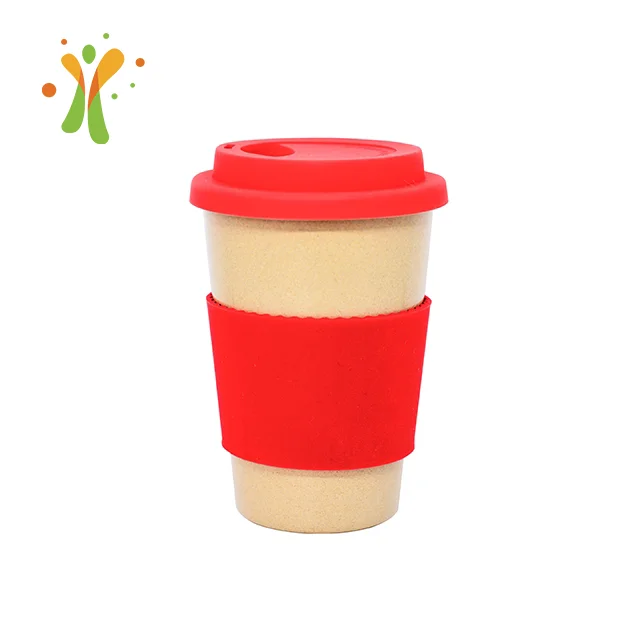 stainless steel insulated coffee mug with thick handle vacuum tumbler cup  with durable lid