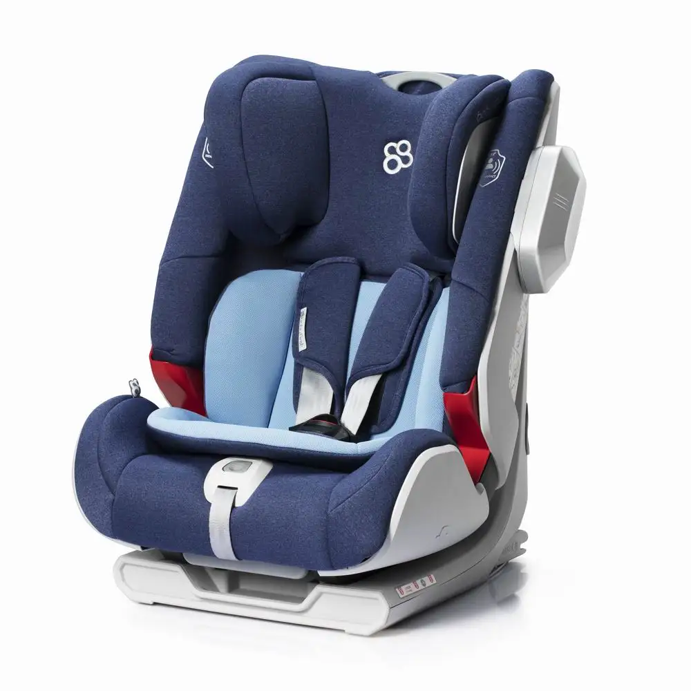  Синяя Группа I + II III с Isofix & Top Tether детские автомобильные сиденья