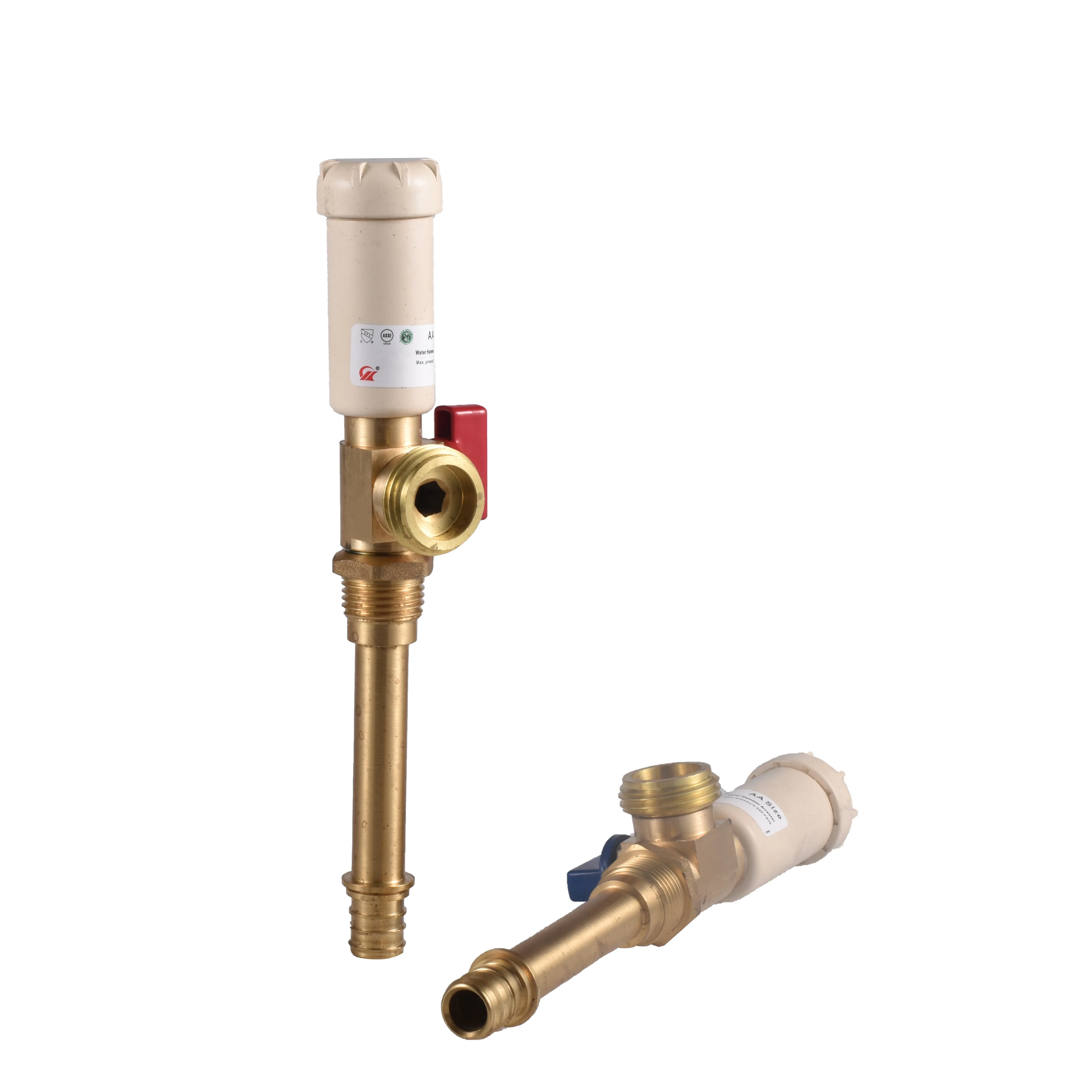 Полдюйма Rehau Pex x 3 четверти дюйма MHT клапан с разрядником для стиральной машины
