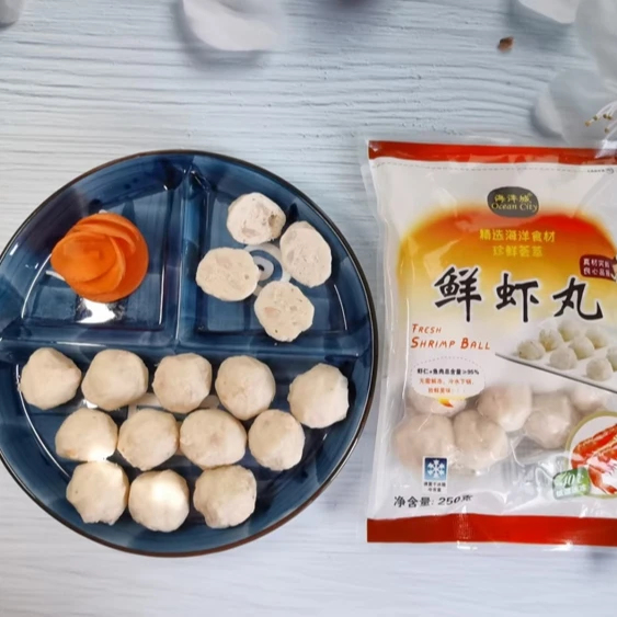 
Factory Sale Various Frozen Storage Cuttlefish Conch Shrimp Fish Ball 