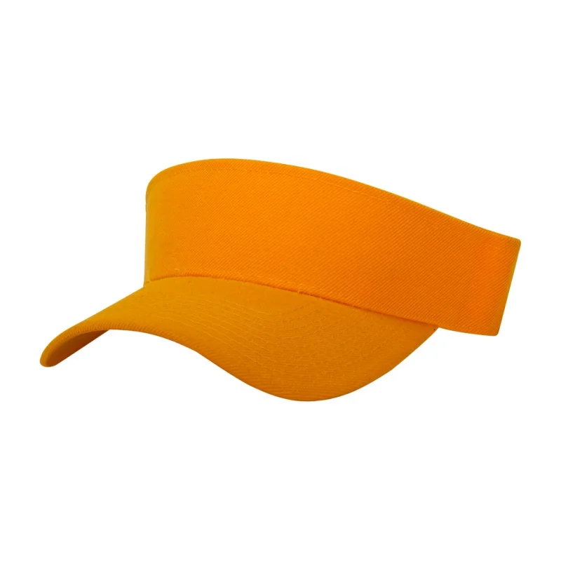 Visor custom optional color embroidered/solid/color baseball cap golf sunshade visor