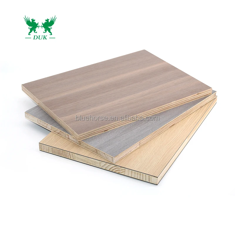 18mm Melamine Block Board Wood Grain Melamine Block Board